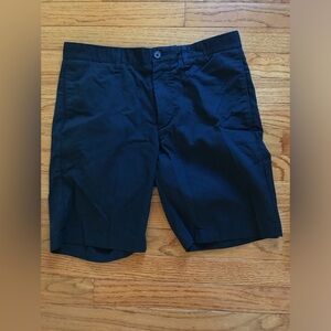 Men’s Theory Zaine Twill Navy Shorts Size 30